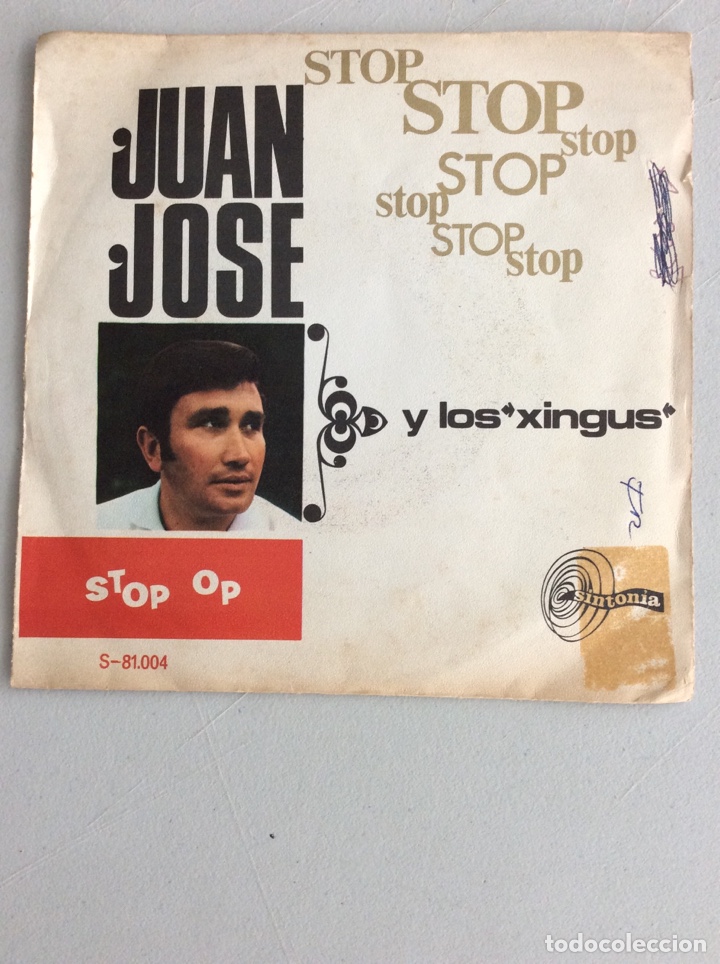 Discos de vinilo: Juan Jose y los xingus. Stop op. - Foto 1