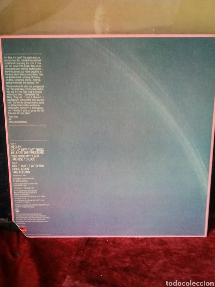 Discos de vinilo: JAMES BROWN 1976 Copia Original Polydor USA. - Foto 2