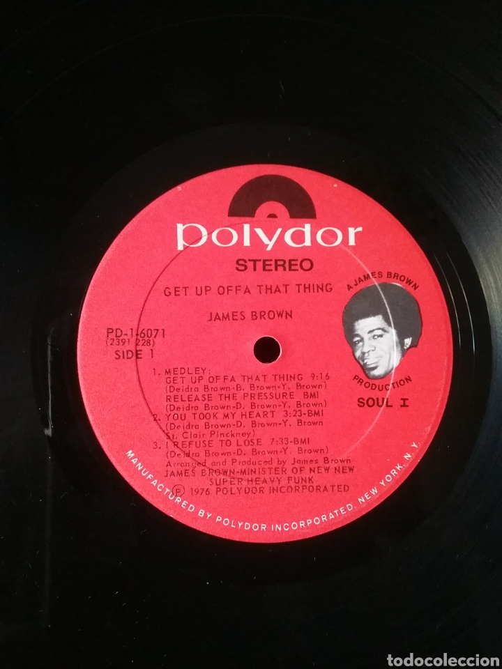 Discos de vinilo: JAMES BROWN 1976 Copia Original Polydor USA. - Foto 3