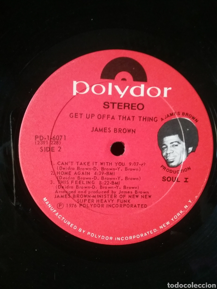 Discos de vinilo: JAMES BROWN 1976 Copia Original Polydor USA. - Foto 4