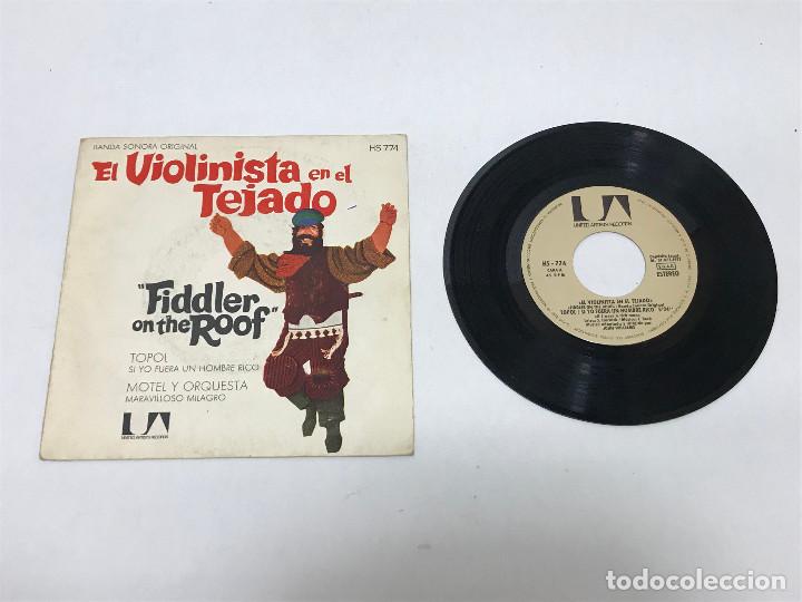 Discos de vinilo: SINGLE EL VIOLINISTA EN EL TEJADO HS774