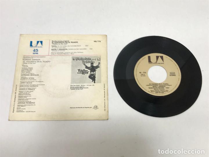 Discos de vinilo: SINGLE EL VIOLINISTA EN EL TEJADO HS774 - Foto 2