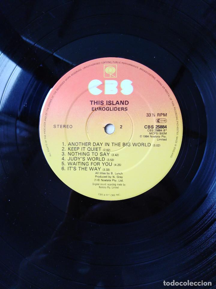 Discos de vinilo: LP Eurogliders. This Island - Foto 4