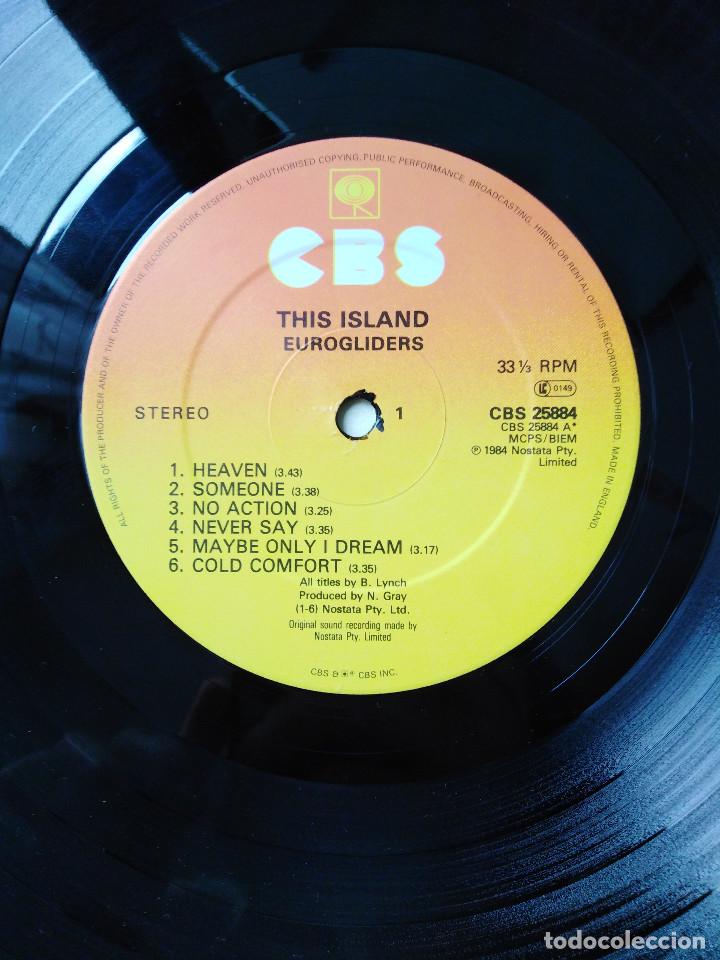 Discos de vinilo: LP Eurogliders. This Island - Foto 5
