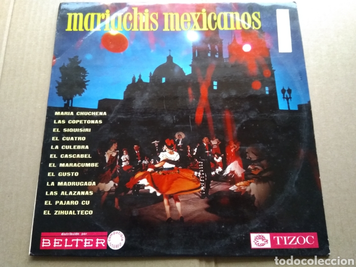 Vinyl records: LP MARIACHIS MEXICANOS/BELTER