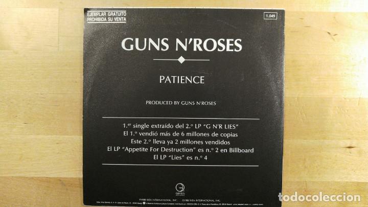 Discos de vinilo: Guns N Roses &ndash; Patience - Foto 4