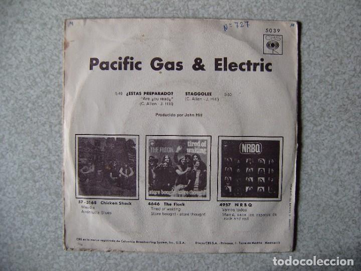 Discos de vinilo: PACIFIC GAS & ELECTRIC...PEDIDO MINIMO 5&euro; - Foto 2