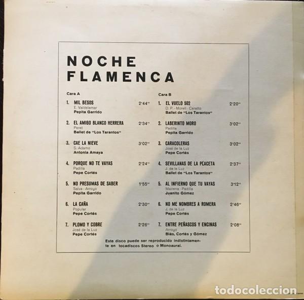 Discos de vinilo: Varios &lrm;&ndash; Noche Flamenca - Foto 2