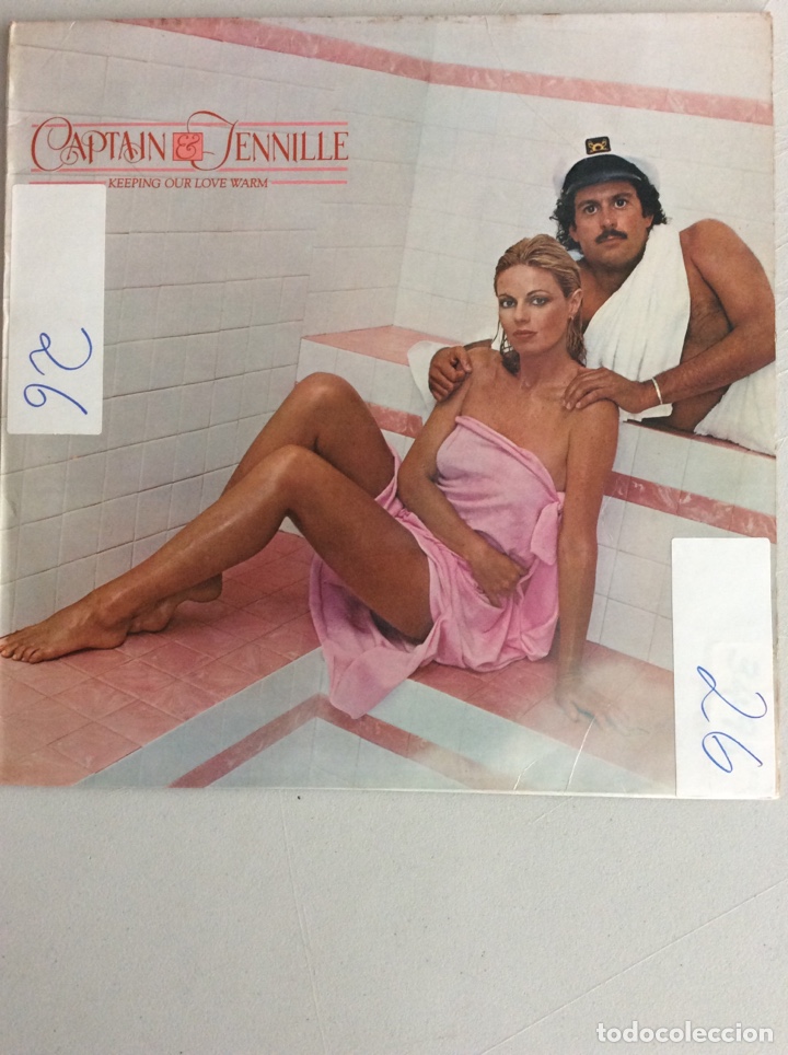 Dischi in vinile: Captain & Jennille. Keeping our love warm.