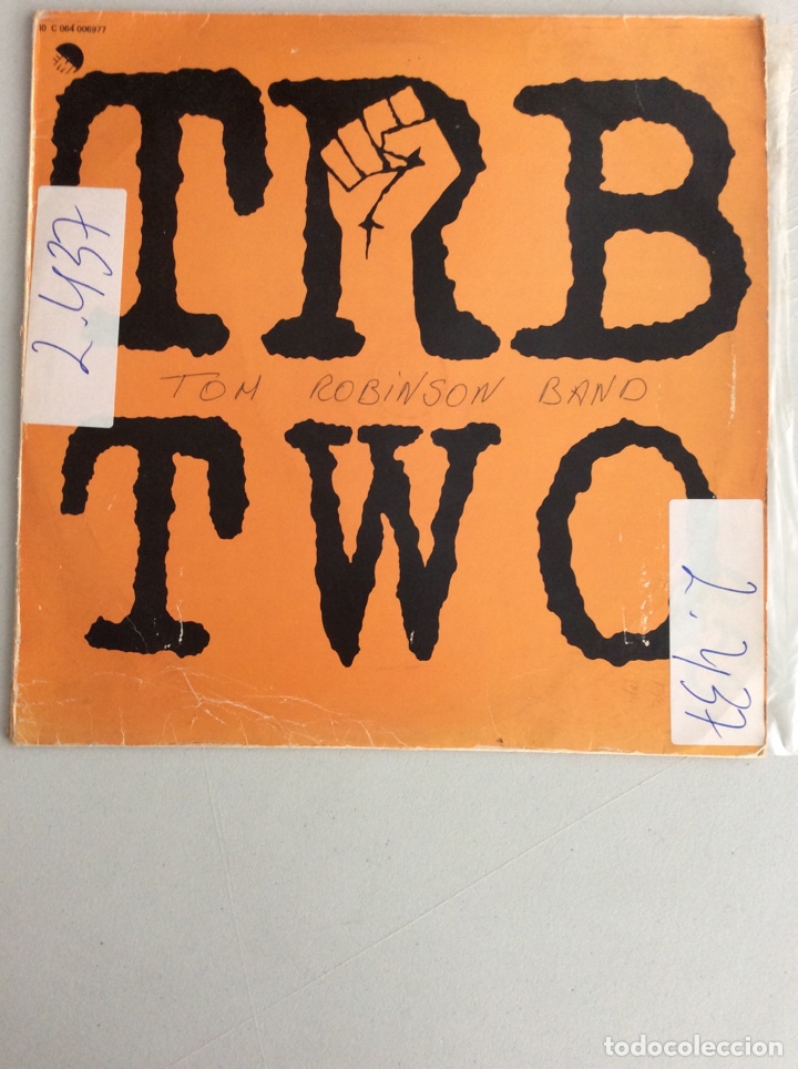 Discos de vinilo: Tom Robinson Band. TRB TWO - Foto 1