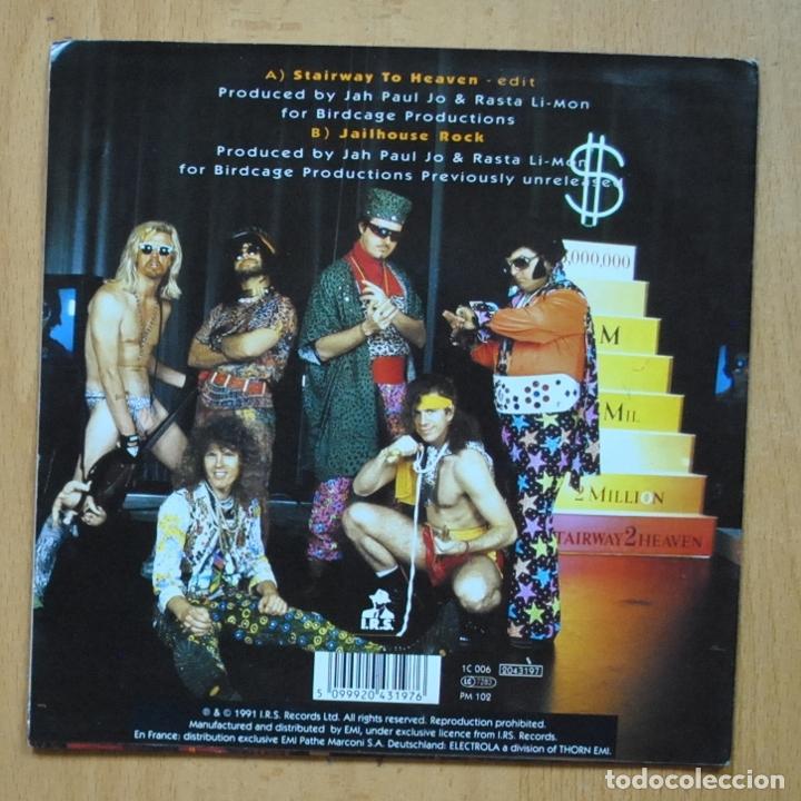 Discos de vinilo: DREAD ZEPPELIN - STAIRWAY TOHEAVEN - SINGLE - Foto 2
