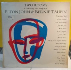 Discos de vinilo: ELTON JOHN & BERNIE TAUPIN TWO ROOMS 2 LP. Lote 323334948