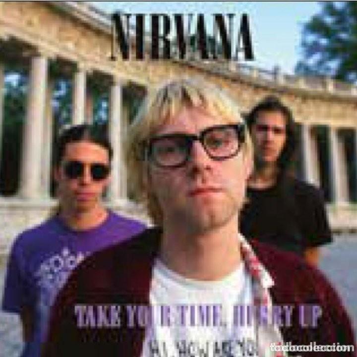 Discos de vinilo: NIRVANA -TAKE YOUR TIME, HURRY UP - MADRID 1992 -2 LP