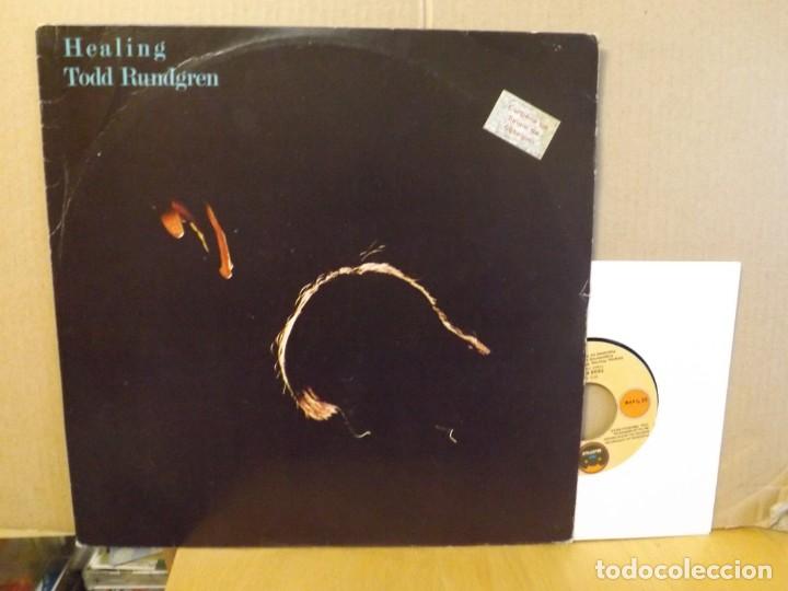 Discos de vinilo: TODD RUNDGREN ---- HEALING - + SINGLE - Foto 1