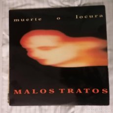 Discos de vinilo: DISCO VINILO LP MUERTE O LOCURA - MALOS TRATOS -. Lote 323481088