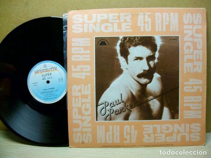 Discos de vinilo: Paul Parker &ndash; Right On Target MAXI 45 LP - Foto 2