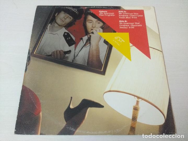 Discos de vinilo: COBURN/WE INTERRRUPT THIS PROGRAM/VINILO MAXI. - Foto 1