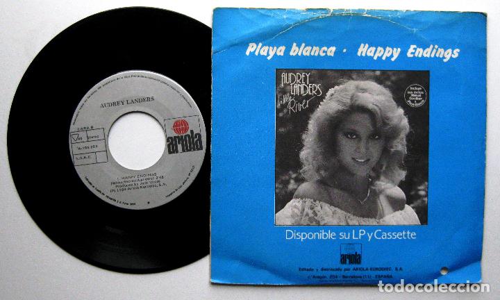 Discos de vinilo: Audrey Landers - Playa Blanca - Single Ariola 1984 BPY - Foto 2
