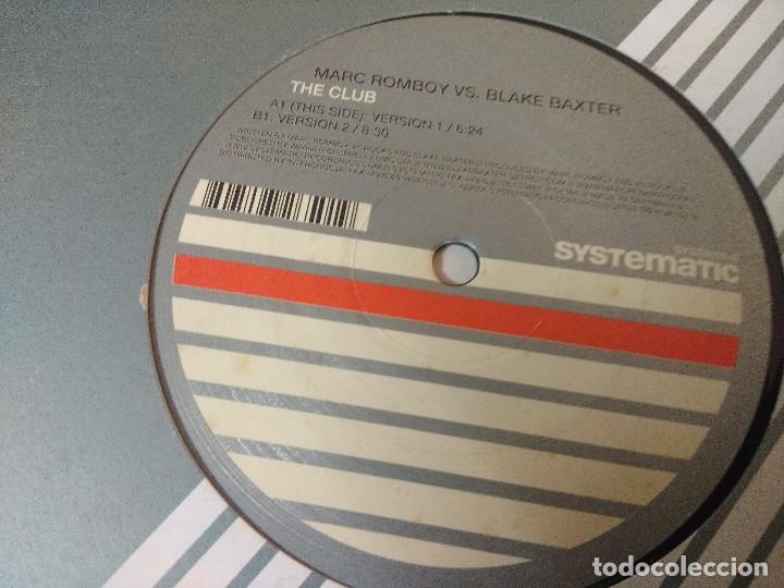 Discos de vinilo: MARC ROMBOY VS. BLAKE BAXTER/THE CLUB/VINILO. - Foto 2