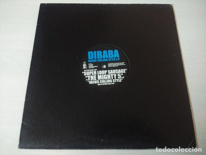 Discos de vinilo: BIBABA/JACKIE COLLINS STYLE E.P./SUPER LOOP SAUSAGE/VINILO. - Foto 2