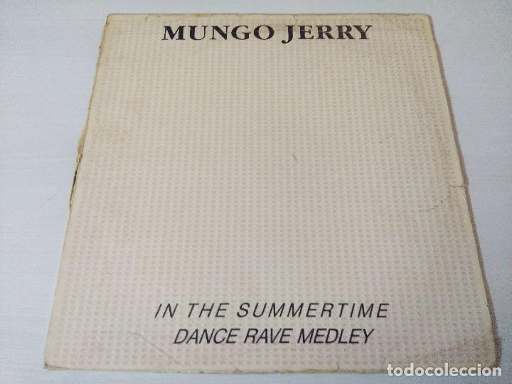 Discos de vinilo: MUNGO JERRY/IN THE SUMMERTIME/VINILO. - Foto 1