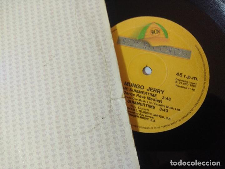 Discos de vinilo: MUNGO JERRY/IN THE SUMMERTIME/VINILO. - Foto 2