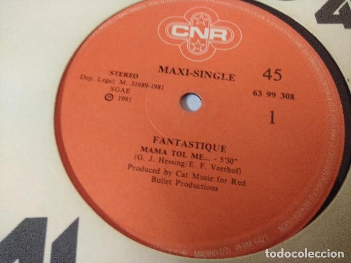 Discos de vinilo: FANTASTIQUE/MAMA TOL ME/VINILO. - Foto 2