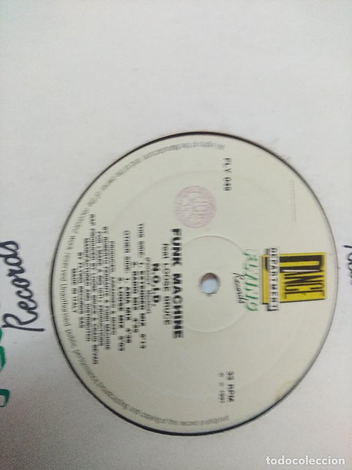 Discos de vinilo: FUNK MACHINE/N.O.I.D./FEAT LOOSE BRUCE/VINILO. - Foto 2