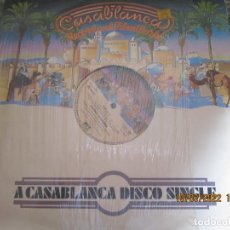 Discos de vinilo: DONNA SUMMER - SUNSET PEOPLE - MAXI A 45 R.P.M. - ORIGINAL INGLES - CASABLANCA RECORDS 1979 -. Lote 323727253