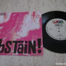 Discos de vinilo: FIVE THIRTY - ABSTAIN / YOU. GERMAN EDITION SINGLE. SOLID CENTER. 1990. GOOD CONDITION