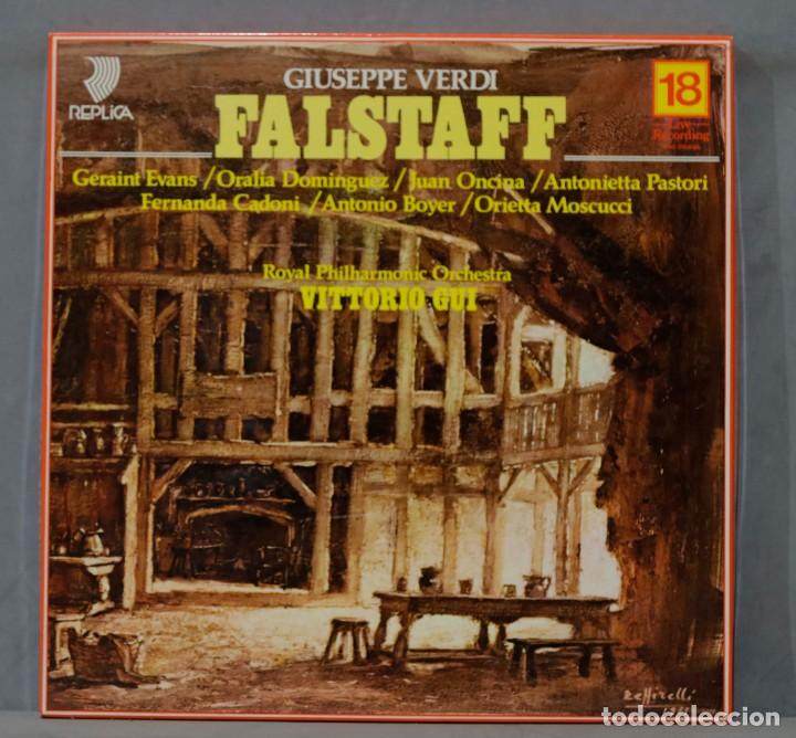 Discos de vinilo: CAJA LP. Gui. Falstaff. VERDI - Foto 1