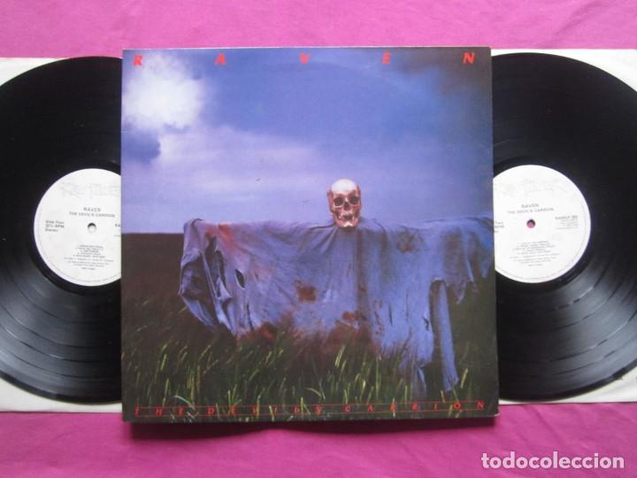 Discos de vinilo: RAVEN THE DEVIL&acute;S CARRION LP DOBLE EDICION INGLESA ORIGINAL 1985 L23 5 1