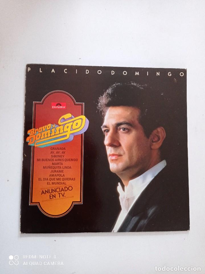 Discos de vinilo: DISCO LP PLACIDO DOMINGO, BRAVO DOMINGO - Foto 1