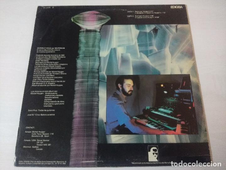 Discos de vinilo: NEURONIUM/INVISIBLE VIEWS/VINILO. - Foto 3