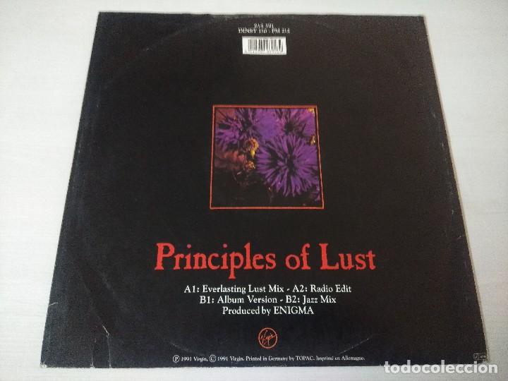 Discos de vinilo: ENIGMA/PRINCIPLES OF LUST/VINILO. - Foto 3