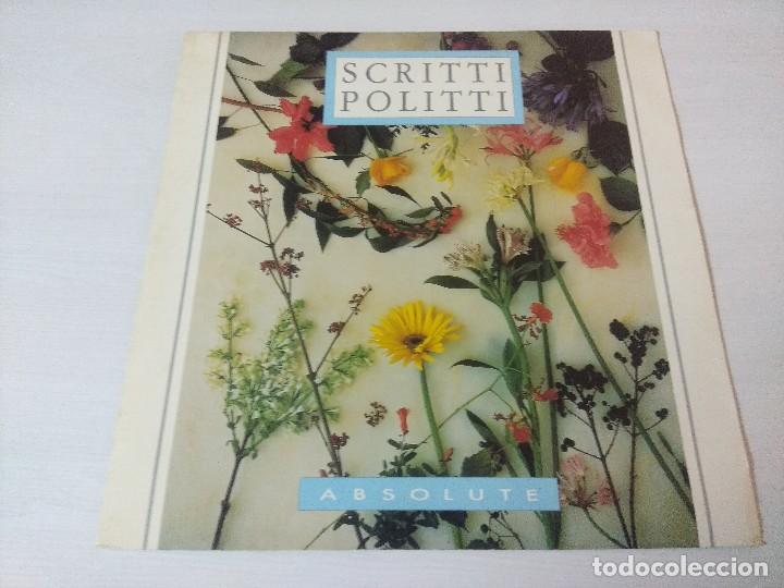 Discos de vinilo: SCRITTI POLITTI/ABSOLUTE/VINILO. - Foto 1
