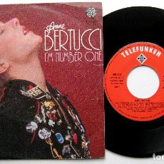 Discos de vinilo: ANNE BERTUCCI - I'M NUMBER ONE - SINGLE TELEFUNKEN 1982 BPY. Lote 323874088