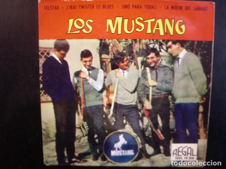 Discos de vinilo: LOS MUSTANG- TELSTAR. EP - Foto 1