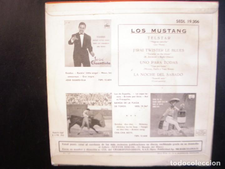 Discos de vinilo: LOS MUSTANG- TELSTAR. EP - Foto 2