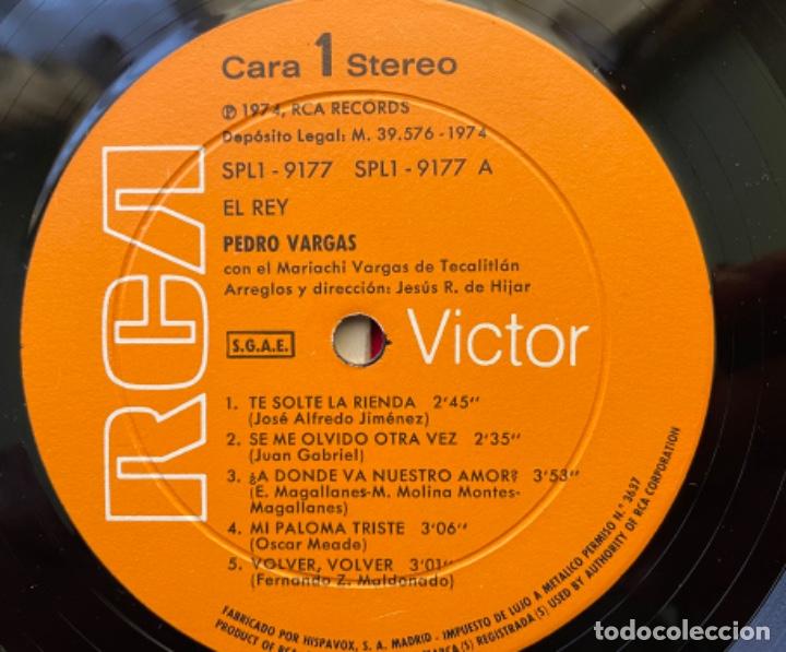 Discos de vinilo: PEDRO VARGAS - EL REY. - Foto 4