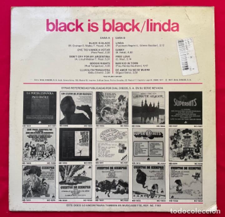 Discos de vinilo: LINDA - BLACK IS BLACK. - Foto 5