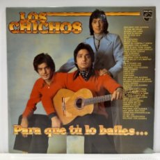 Discos de vinilo: LOS CHICHOS - PARA QUE TÚ LO BAILES... VINILO 12'' (LP, RECOPILACIÓN). MADRID (1981) + ENCARTE. CCM2. Lote 324102698