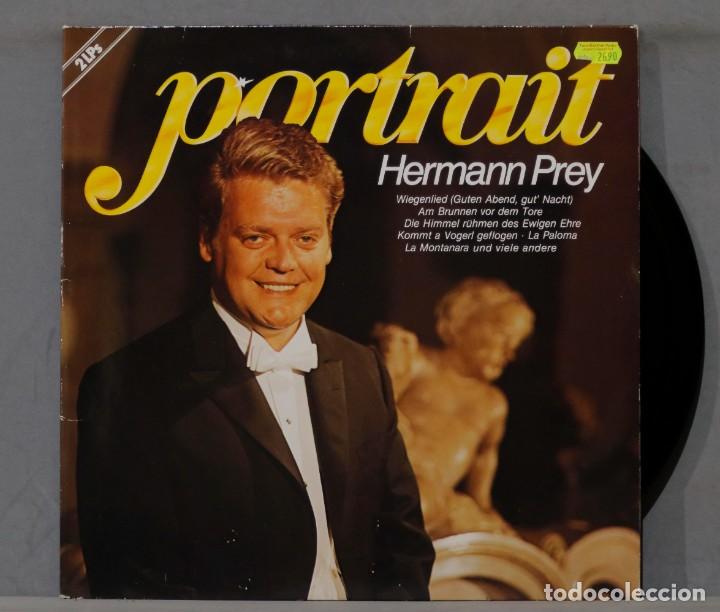 Discos de vinilo: 2 LP. Hermann Prey. Portrait - Foto 1