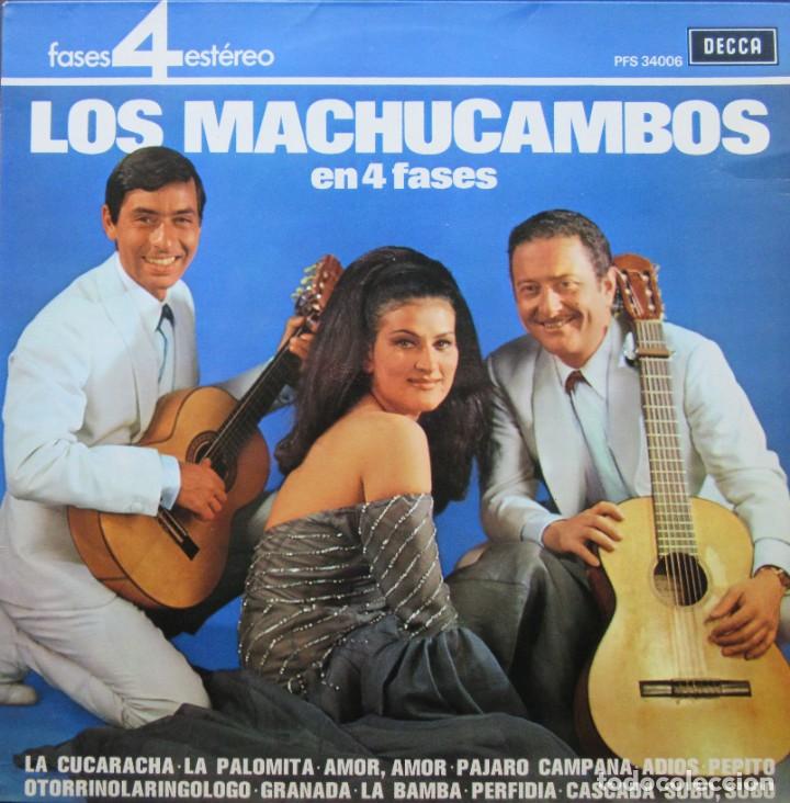 Discos de vinilo: LOS MACHUCAMBOS EN 4 FASES - Foto 1