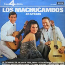 Discos de vinilo: LOS MACHUCAMBOS EN 4 FASES. Lote 324113788