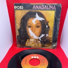Discos de vinilo: LAS GRECAS ‎ANABALINA 1976. Lote 324146013