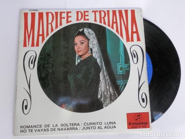 Discos de vinilo: DISCO SINGLE VINILLO DE MARIFE DE TRIANA - Foto 1