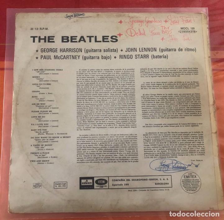 Discos de vinilo: BEATLES - PLEASE PLEASE ME, LP edic espa&ntilde;ola - Foto 2