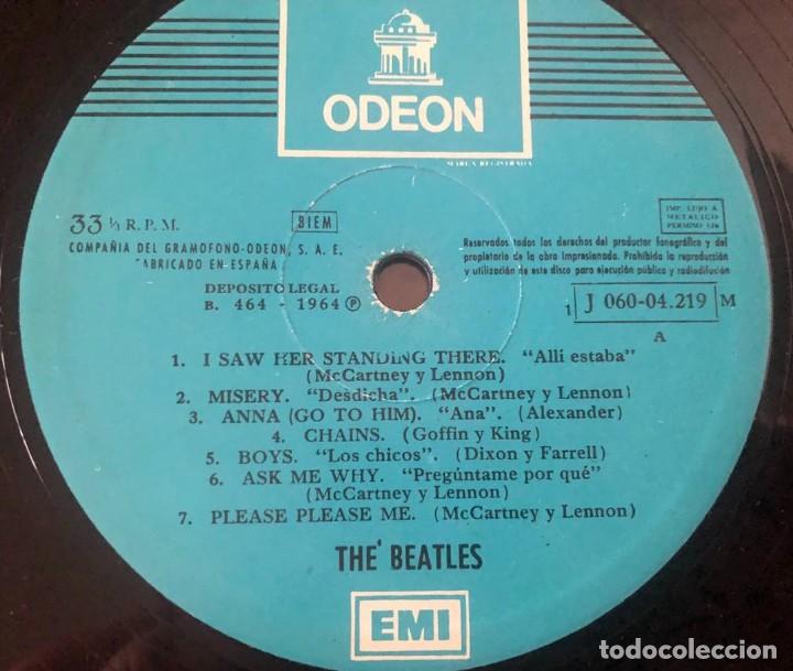 Discos de vinilo: BEATLES - PLEASE PLEASE ME, LP edic espa&ntilde;ola - Foto 4