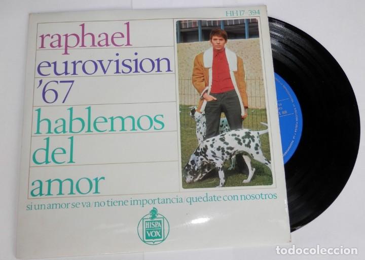 Discos de vinilo: DISCO SINGLE VINILLO DE RAPHAEL - Foto 1